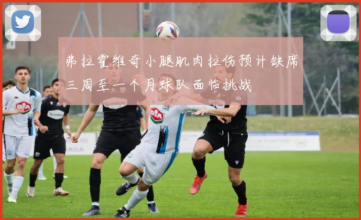 弗拉霍维奇小腿肌肉拉伤预计缺席三周至一个月球队面临挑战